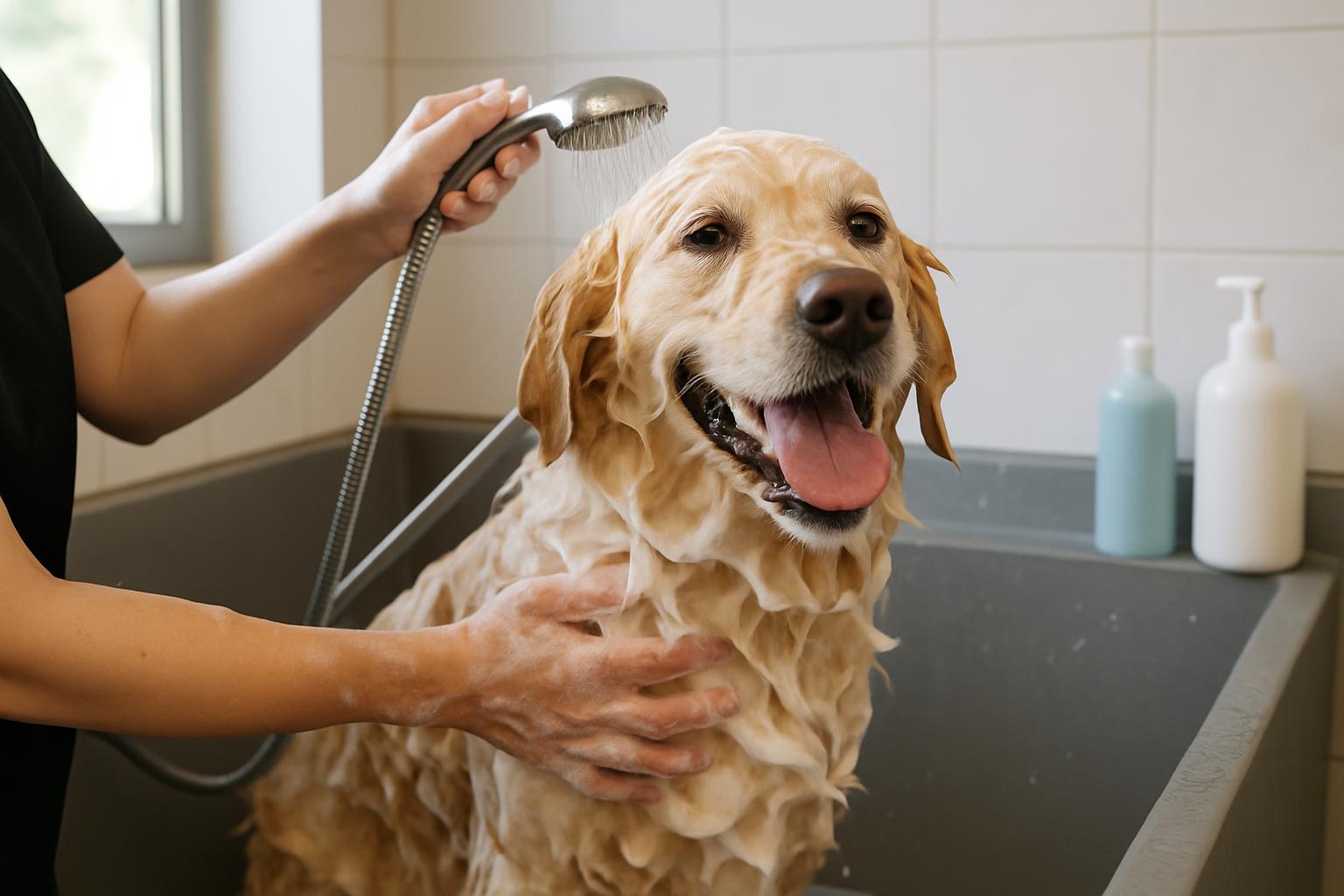 Cachorro feliz e saudável