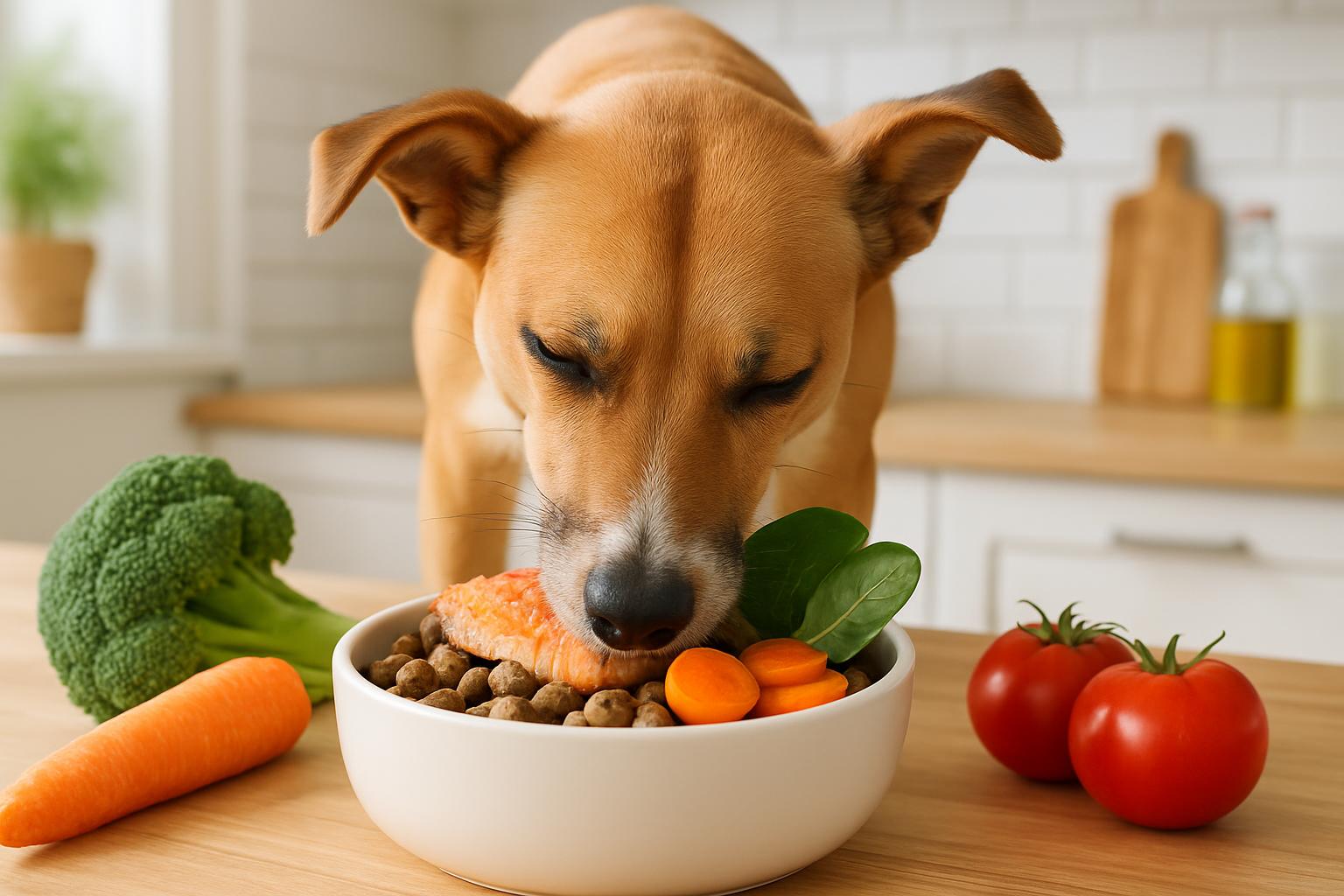 Pet se alimentando de forma saudável